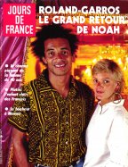 Jours de France du 31-05-1986 Yannick Noah