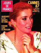 Jours de France du 30-06-1987 Catherine Deneuve