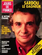 Jours de France du 23 au 29 janvier 1988 Michel Sardou