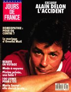 Jours de France du 02-07-1988 Alain Delon