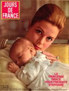 Jours de France du 12 Juin 1965 - La princesse Grace vous présente Stéphanie 