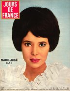 Jours de France du 5 Février 1966 - Marie-José Nat