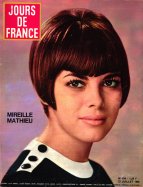 Jours de France du  23 Juillet 1966 - Mireille Mathieu 