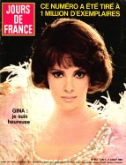 Jours de France du 6 Août 1966 - Gina : je suis heureuse 