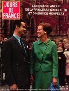 Jours de France du 24 Septembre 1966 - La princesse Margrethe et Henri de Monpezat 