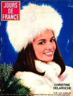 Jours de France du 24 Décembre 1966 - Christine Delaroche 