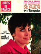 Jours de France du 12 Août 1967 - Mireille Mathieu