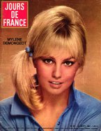 Jours de France du 23 Septembre 1967 - Mylène Demongeot 