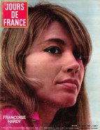 Jours de France du 28 Octobre 1967 Françoise Hardy