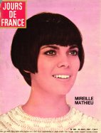 Jours de France du 25 Novembre 1967 - Mireille Mathieu 