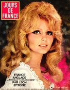 Jours de France du 27 Janvier 1968 - France Anglade 