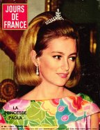 Jours de France du 2 Mars 1968 - La princesse Paola 