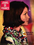 Jours de France du 25 Mai 1968  - Geneviève Bujold  n° 706 2025-02-27