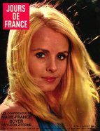 Jours de France du 6 Juillet 1968 - Les confidences de Marie-France Boyer par Leon Zitrone 