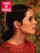 Jours de France du 13 Juillet 1968 - Geraldine Chaplin 