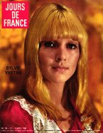 Jours de France du 9 novembre 1968 - Sylvie Vartan  n° 726 2026-01-30