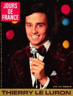 Jours de France du 28 Mars 1972 - Thierry Le Luron 