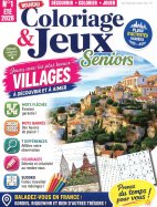Coloriage & jeux seniors  n° 1 2026-08-21