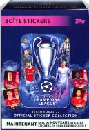 Boîte Stickers Official Champions League