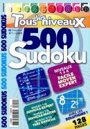 500 Sudoku - Tous les Niveaux n° 1 2025-06-27