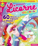 MG Passion Licorne Coloriage 6 à 9 ans  n° 26 2025-02-28