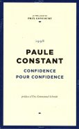 Paule Constant - Confidence pour confidence - 1998