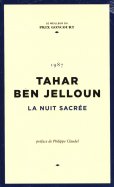 Tahar Ben Jelloun - La Nuit Sacrée 