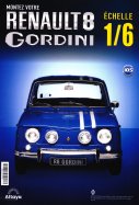 Renault 8 Gordini échelle 1/6 n° 105 2026-09-01