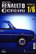 Renault 8 Gordini échelle 1/6