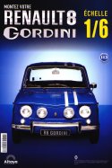 Renault 8 Gordini échelle 1/6 n° 113 2026-10-27
