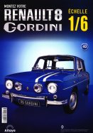 Renault 8 Gordini échelle 1/6 n° 42 2025-06-17