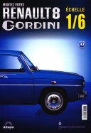 Renault 8 Gordini échelle 1/6 n° 43 2025-06-24