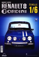 Renault 8 Gordini échelle 1/6 n° 45 2025-07-08