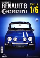 Renault 8 Gordini échelle 1/6 n° 61 2025-10-24