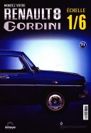 Renault 8 Gordini échelle 1/6 n° 71 2026-01-02