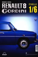 Renault 8 Gordini échelle 1/6 n° 91 2026-05-26