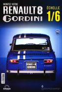 Renault 8 Gordini échelle 1/6 n° 92 2026-06-02