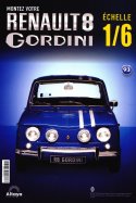 Renault 8 Gordini échelle 1/6 n° 93 2026-06-09