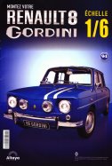 Renault 8 Gordini échelle 1/6 n° 94 2026-06-16