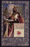 Le roi Arthur et Excalibur dans le rocher  