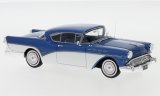 Buick Roadmaster Hardtop Coupe, metallic-bleu/blanc - 1957