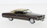 Cadillac Coupe DeVille, metallic-brun/beige - 1972