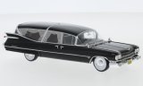 Cadillac Superior Hearse, noire - 1959