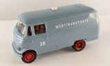Mercedes L 319 Kasten Werttransporte, blaugraue Expédition - 1955