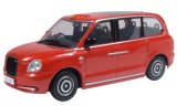 LEVC TX5, metallic-rouge, RHD, Taxi (GB)