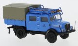 IFA S 4000-1 Bautruppwagen, blau, Allemand Post Studiotechnik - 1960