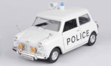Mini Morris Cooper, weiss/Dekor, RHD,  Police - 1961