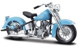 Harley Davidson 74FL Hydra Glide, bleu clair - 1953