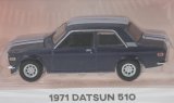 Datsun 510, metallic-dunkelblau/blanche - 1971