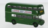 AEC Routemaster, London Greenline - Long John Whisky - 1965